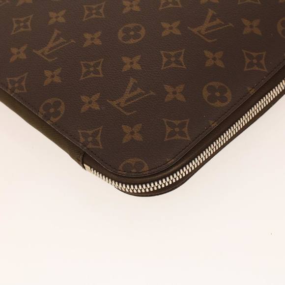 LOUIS VUITTON Monogram Horizon Laptop Sleeve PC Case M42666 LV Auth 42085 - Picture 14 of 16